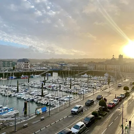 Ferienwohnung Duchesse De Berry - Vue Sur Port Dieppe Exterior foto