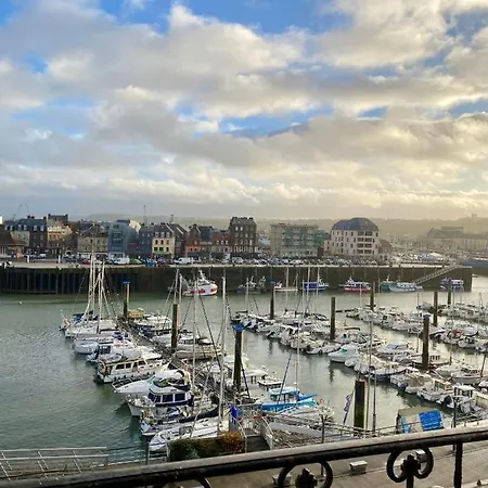 Ferienwohnung Duchesse De Berry - Vue Sur Port Dieppe Exterior foto